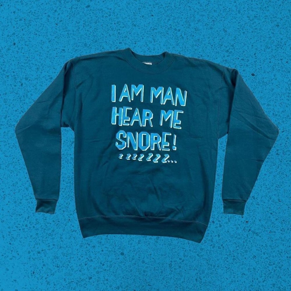 Vintage ironic humor crewneck sweatshirt
